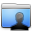 Aqua Smooth Folder Users Icon 32x32 png